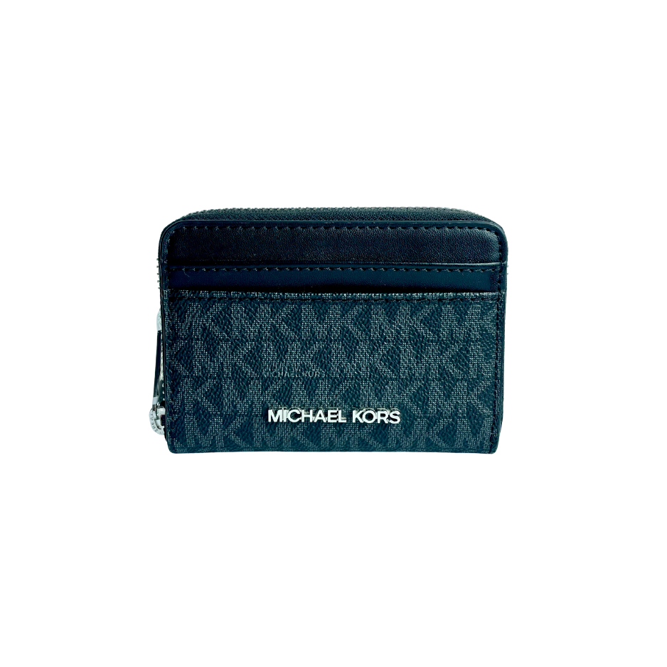 Cartera  Michael Kors Negra Con Logotipo